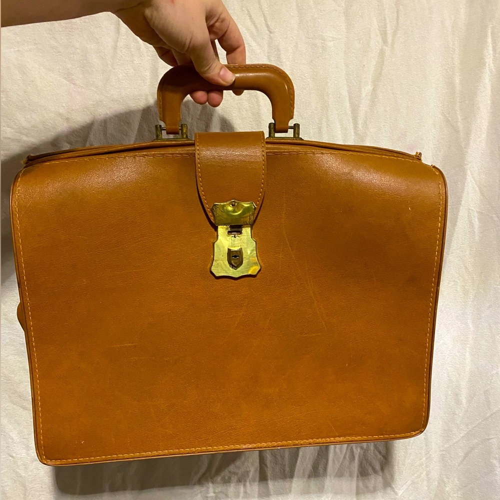 Leathercraft inc: vintage strudex briefcase